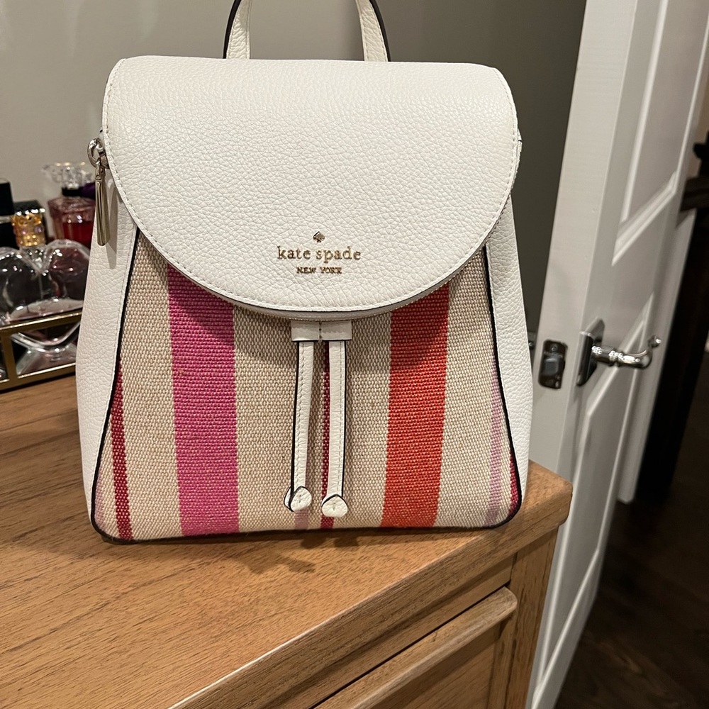 Kate spade leila medium flap backpack